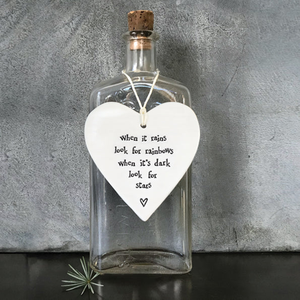 Ceramic Heart - When it rains