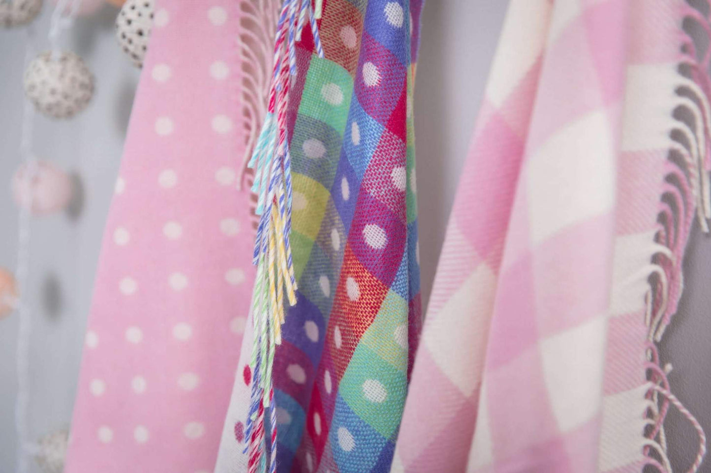 Foxford Rainbow Spot Baby Blanket