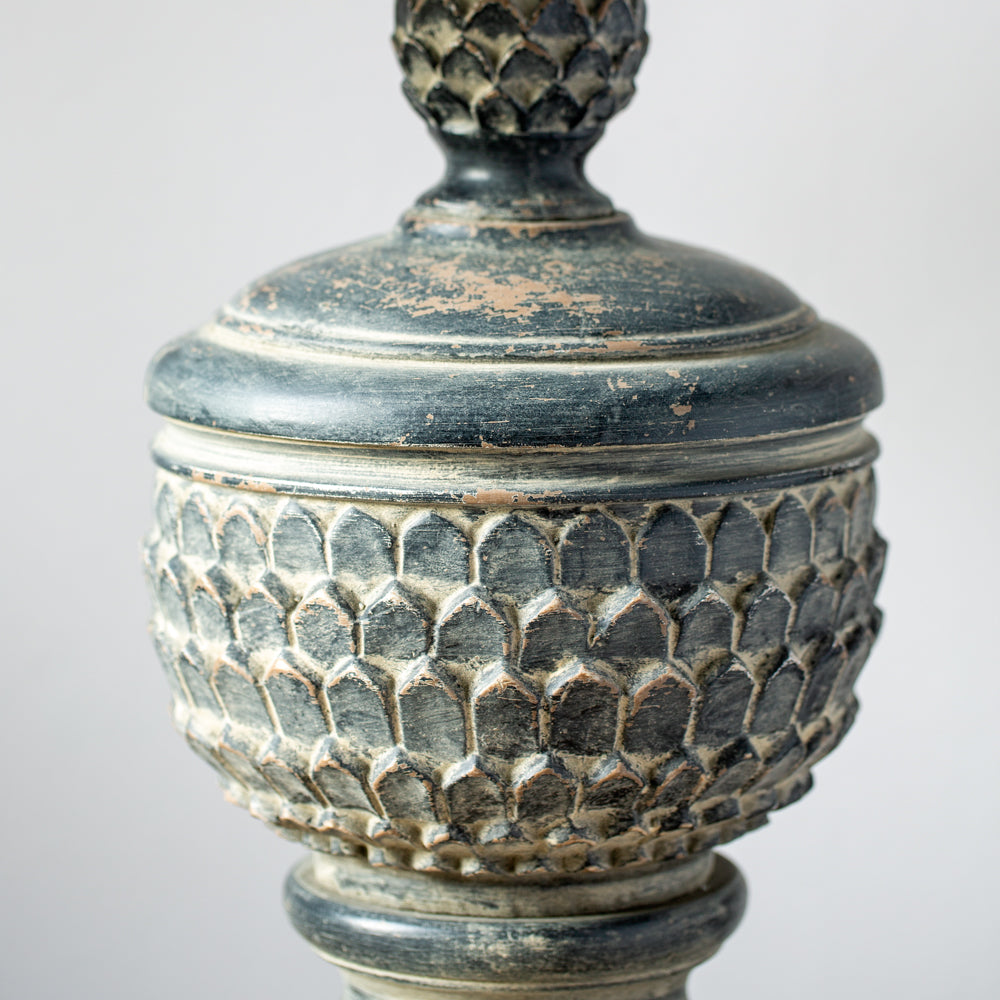 Table Lamp Jasmine Antique Black with Shade