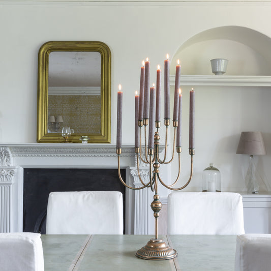 Candelabra Antique Gold