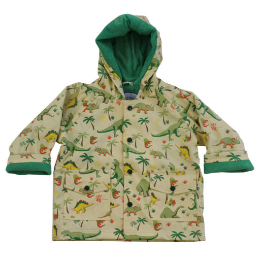Dinosaur Print Raincoat
