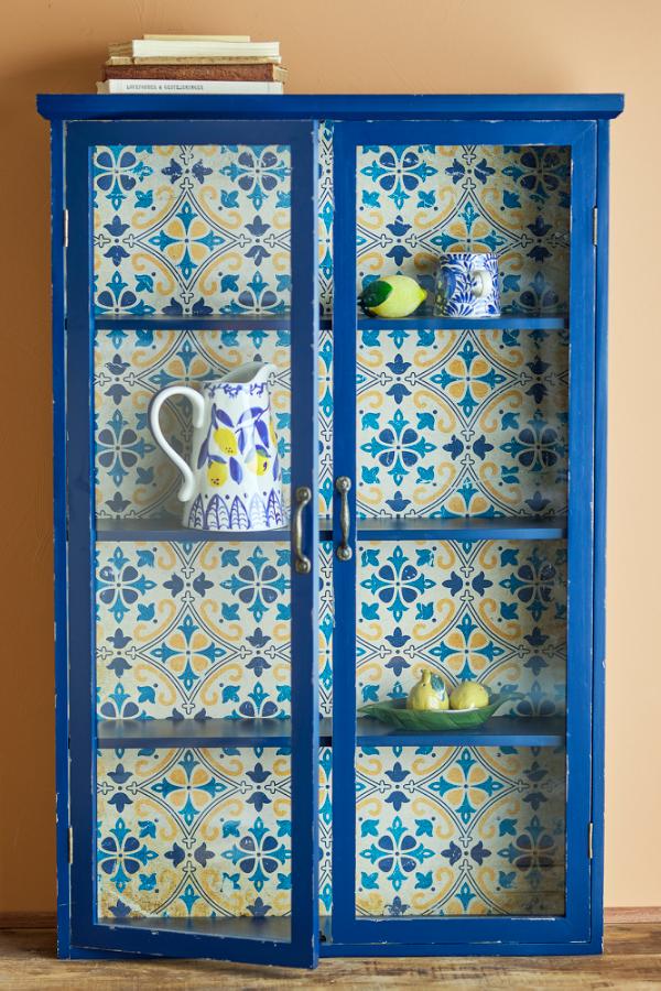Hazem Cabinet Blue