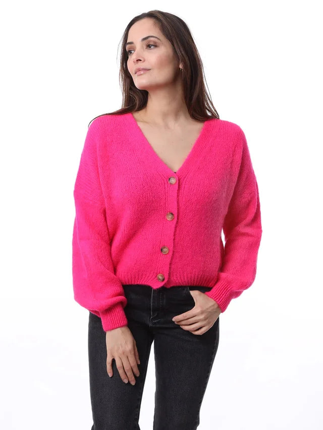 Mohair Mix Cardigan