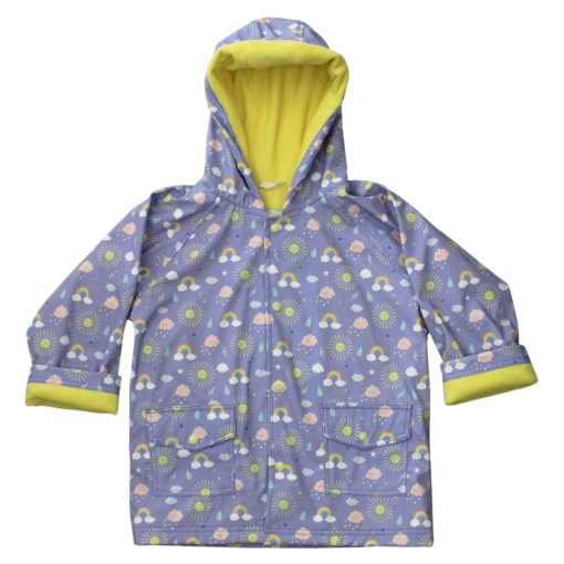 Sunshine Print Raincoat