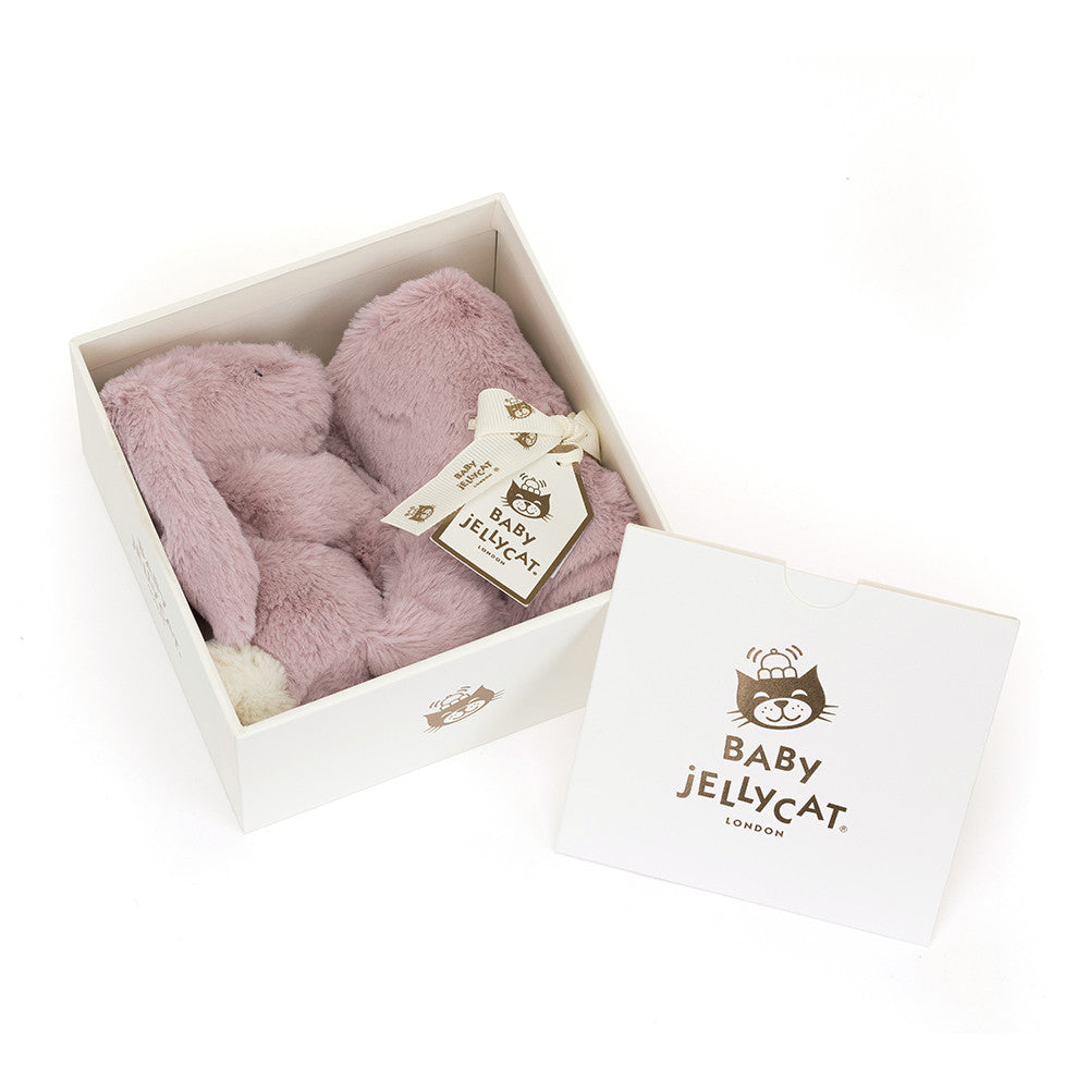 Bashful Luxe Rosa Bunny Soother