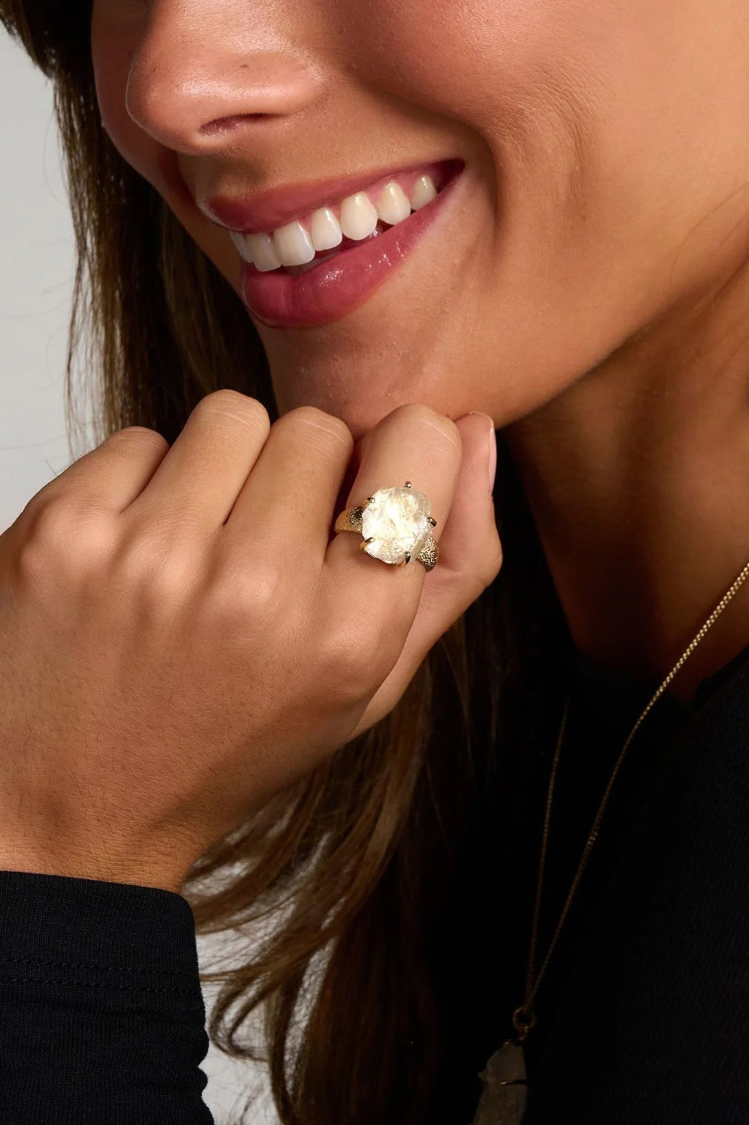 Ouartz Ring