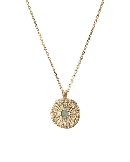 Gold Amazonite Necklace