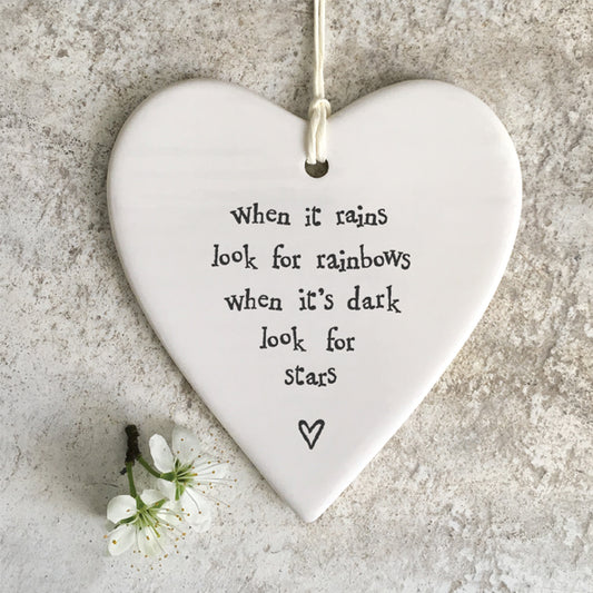 Ceramic Heart - When it rains