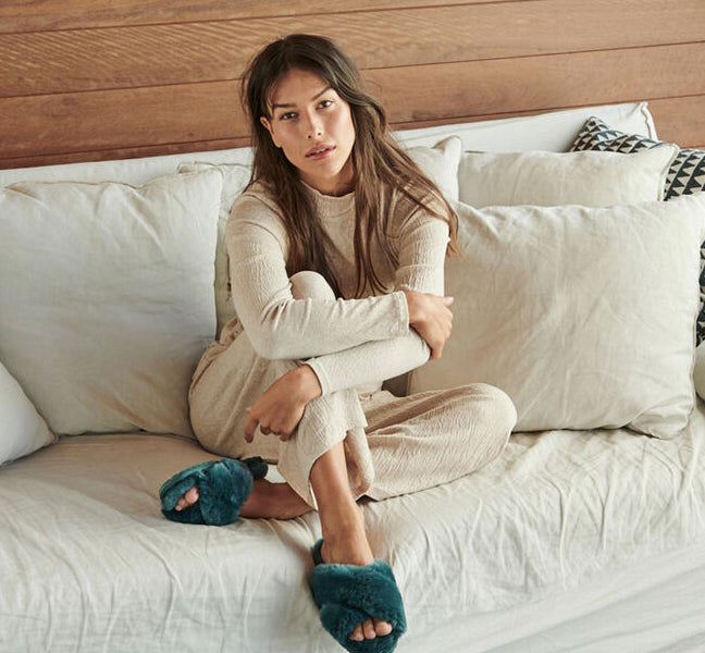 EMU Mayberry Womens Slipper - Deep Teal