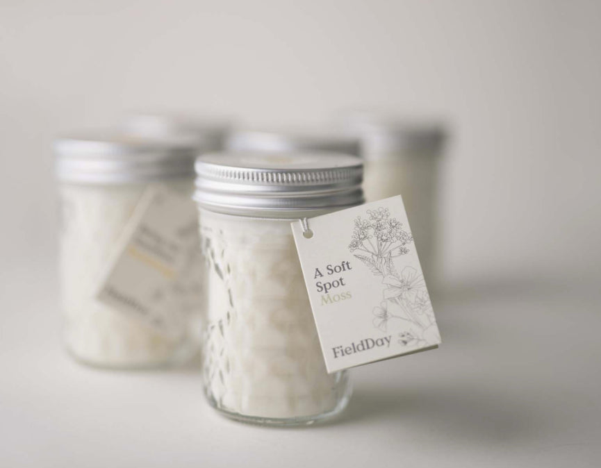 Moss Jam Jar Candle
