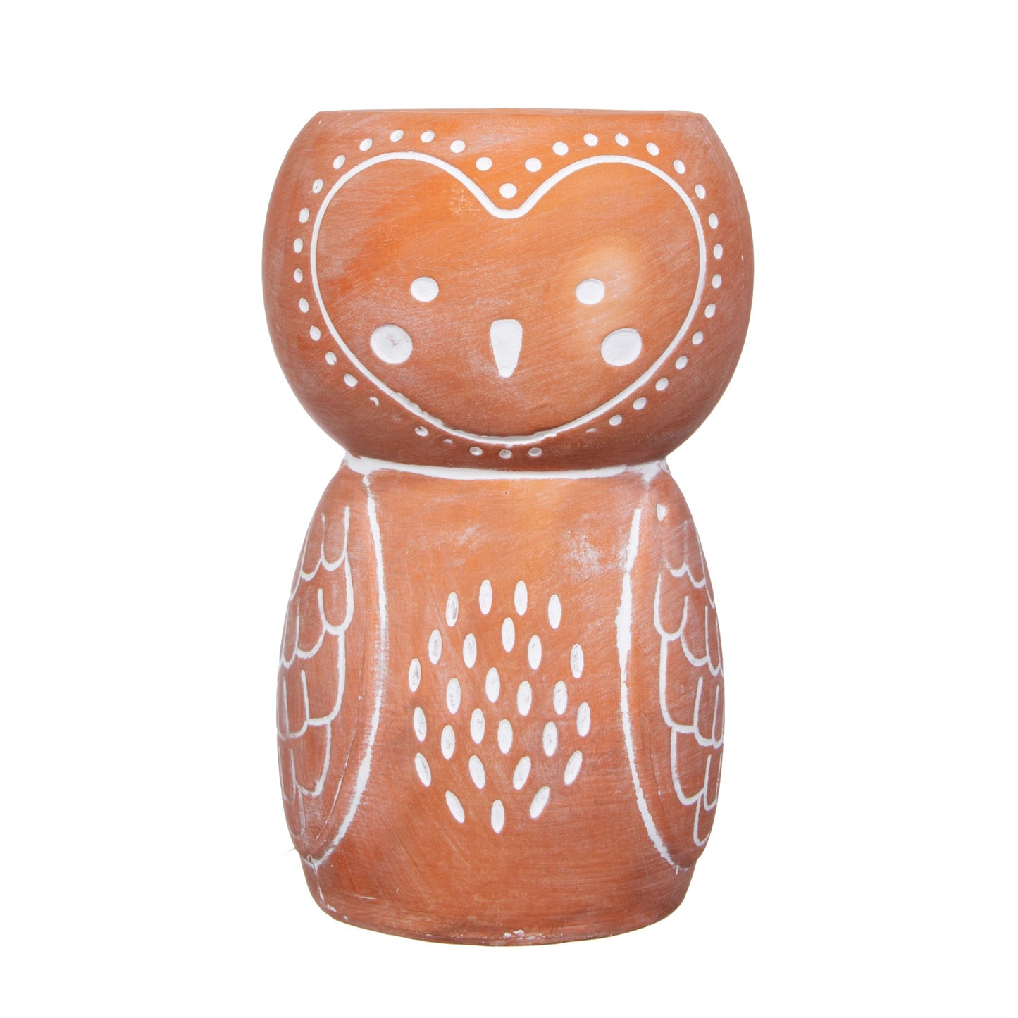Owl Terracotta Vase