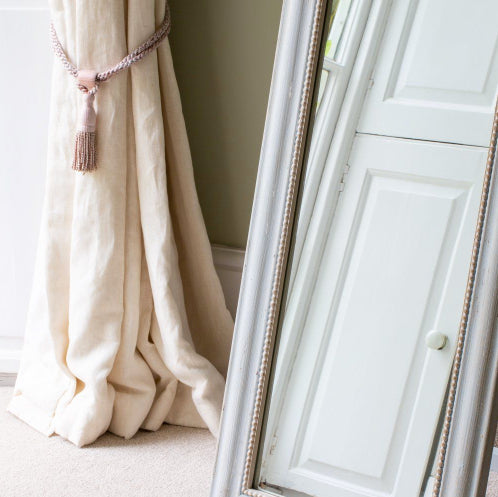 Vintage Floor-standing Mirror Soft Grey